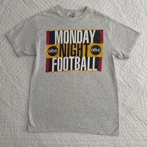 Rare Vintage 90s ABC Monday Night Football NFL Tee T-Shirt
